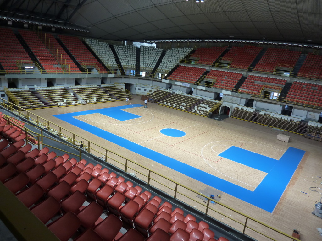 parquet sportivo per palestre palapentimele reggio calabria