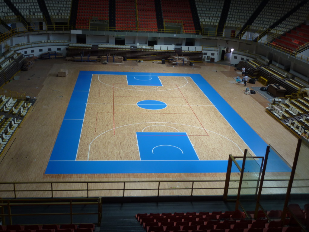 parquet sportivo palasport palapentimele reggio calabria dalla riva 2014