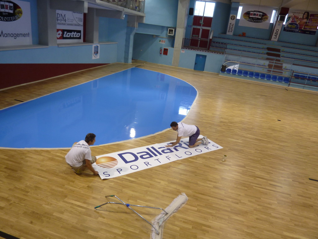 PAVIMENTAZIONE SPORTIVA PER CALCIO A 5 DALLA RIVA RIETI 2014