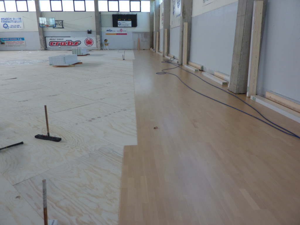 PARQUET PALESTRA DALLA RIVA SPORTFLOORS RIMINI 2014