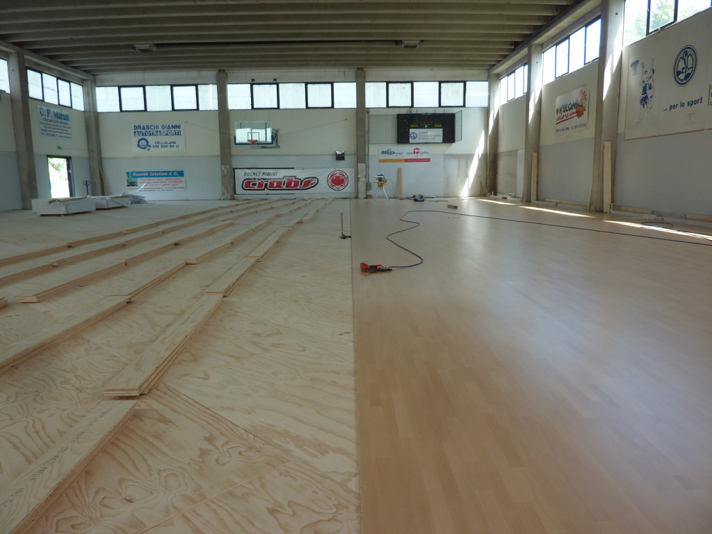PARQUET PER PALESTRE BASKET DALLA RIVA SPORTFLOORS RIMINI 2014
