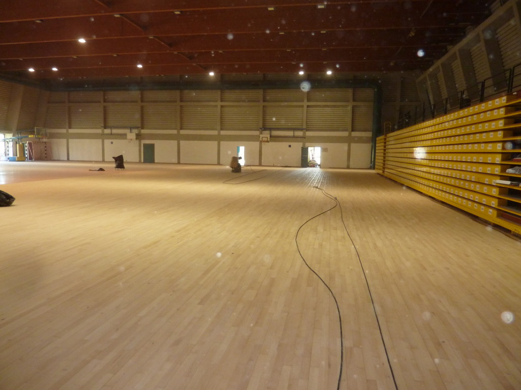Levigatura parquet sportivo Dalla Riva 2014