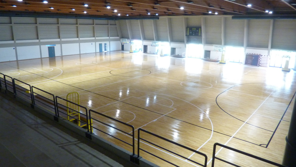 Levigatura parquet sportivo Livorno Manutenzione pavimentazione per palestra Dalla Riva 2014