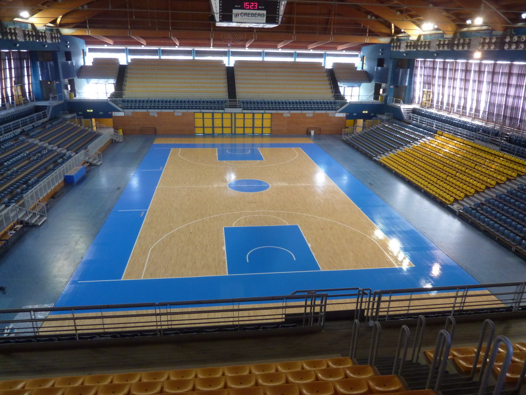 manutenzione pavimentazione sportiva treviglio dalla riva parquet per palestre 2014
