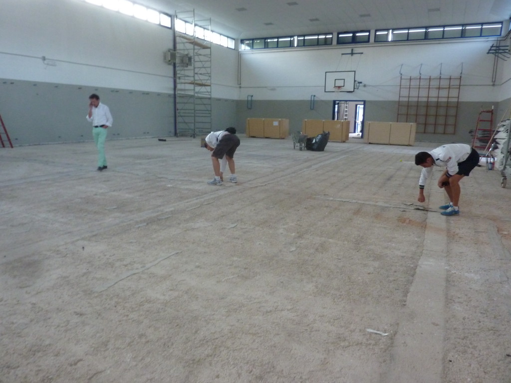 Sostituzione parquet sportivo palestra Friuli Venezia Giulia