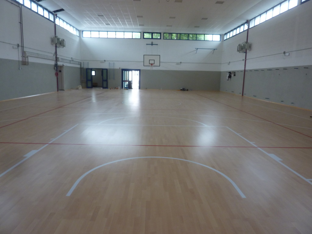 Parquet sportivo per palestre Caneva Pordenone Friuli 2014