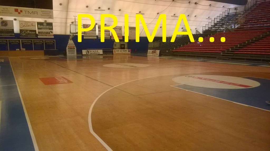 SICILIA-CAPO D'ORLANDO-PARQUET-NBA-PER-PALASPORT-DALLA-RIVA-2014-05