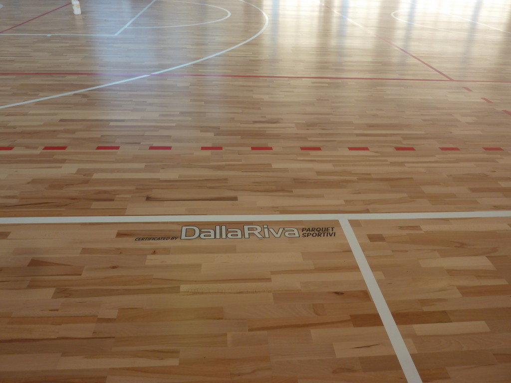Parquet per palestra Lombardia Pavia multistrato Playwood 14 Dalla Riva Sportfloors