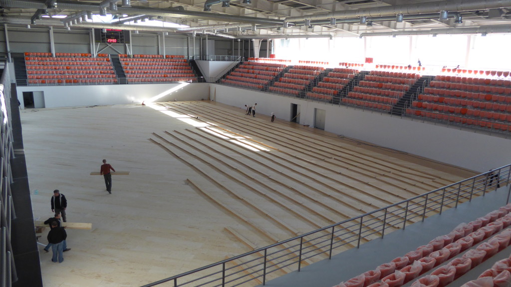 La Futsal Arena di Chisinau ha un parquet di 1300 metri quadri made in Dalla Riva Sportfloors