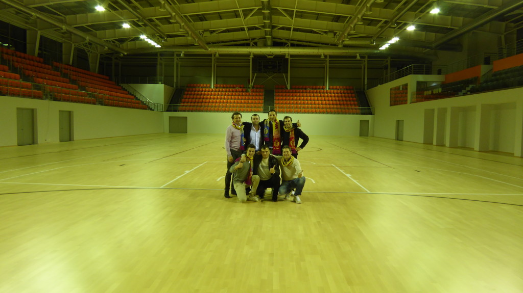 Moldavia Futsal Chisinau 2014 Parquet