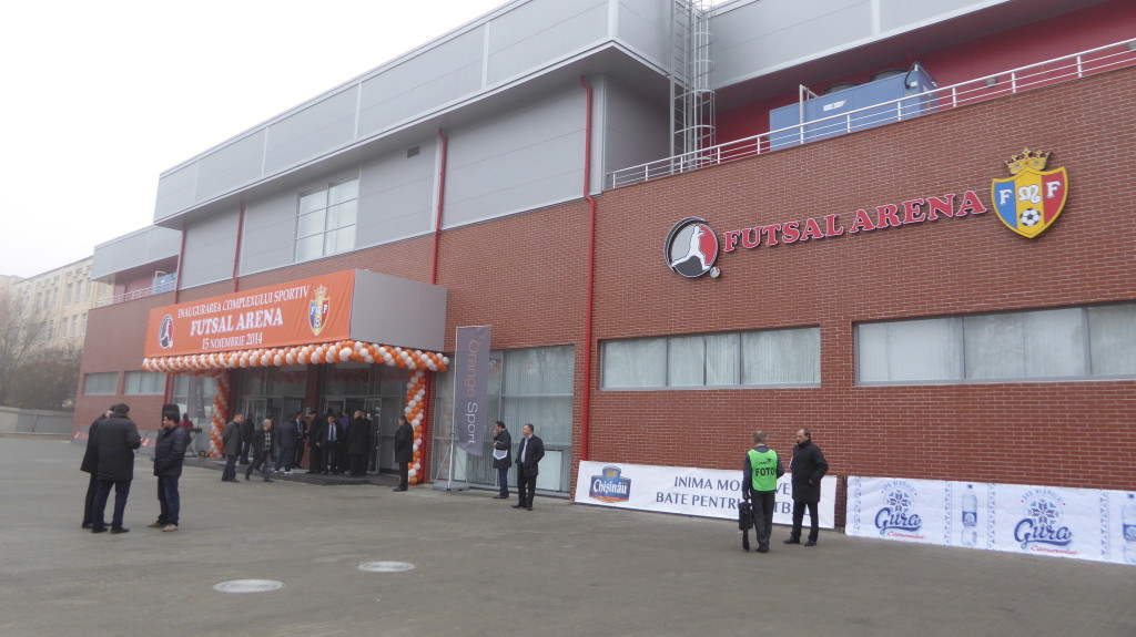 MOLDAVIA FUTSAL ARENA PARQUET SPORTIVO PLAYWOOD DALLA RIVA SPORTFLOORS 2014