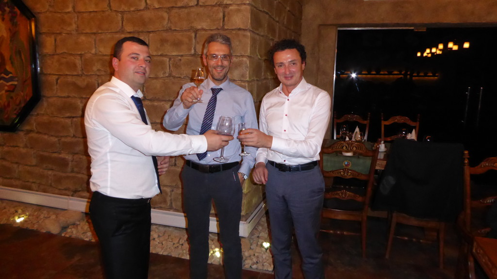 Brindisi di fine inaugurazione: arrivederci Moldavia!