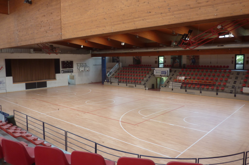 Il nuovo pavimento sportivo Dalla Riva Sportfloors garantirà agli atleti della Briantea 84 migliori performances durante le gare del campionato di basket in carrozzina di serie A1
