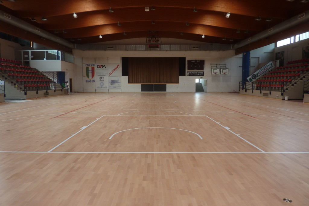 I campioni del basket in carrozzina scelgono il parquet sportivo made in Montebelluna 10 SEVESO LOMBARDIA PARQUET SPORTIVO PER BASKET IN CARROZZINA