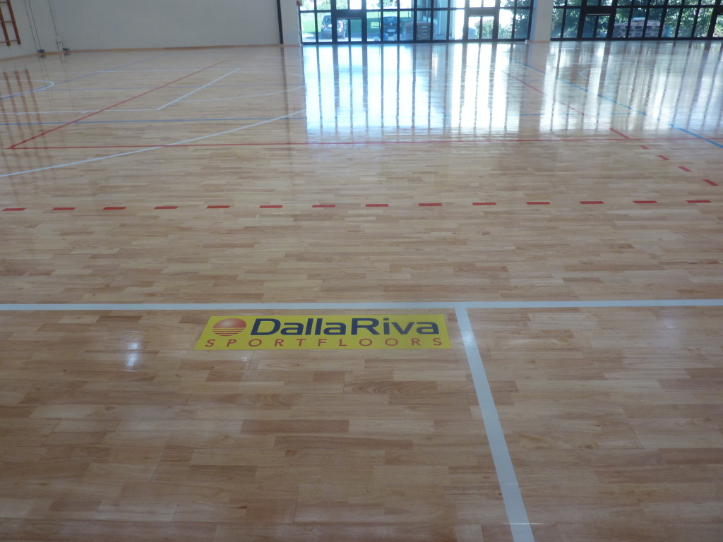 Altra prestigiosa installazione per il marchio Dalla Riva Sportfloors