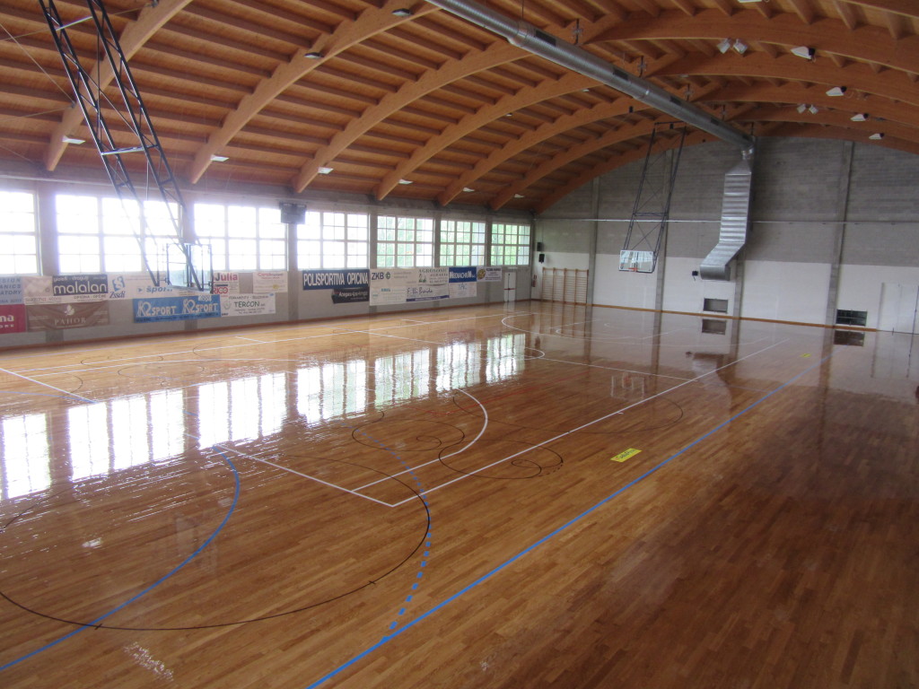 Il trattamento skating come quello eseguito da Dalla Riva nella palestra di Trieste non compromette le attività tradizionali quali il basket o il volley